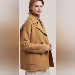 Oversize Wool Peacoat